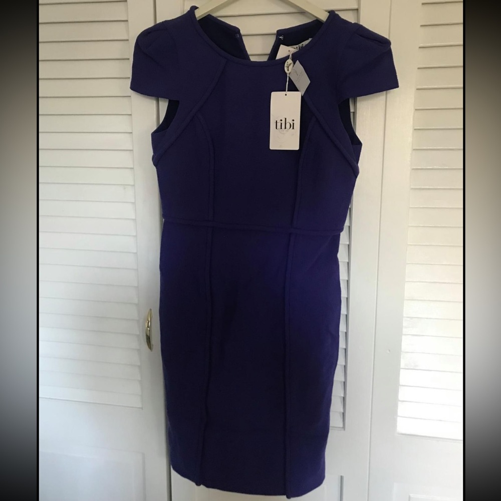 Tibi dress in purple